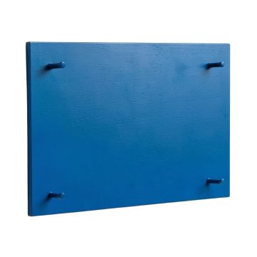 Willow Branch Empty Wall-Mounted Tool Organizer Panel - Blue (synthetic illustration; no displayed measurements)