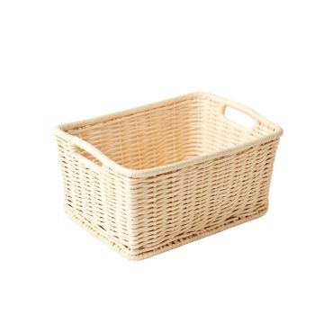 Meadow Branch Empty Storage Basket - Ivory