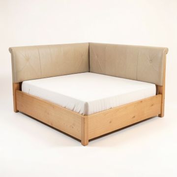 Ector Upholstered Sleigh Bed (synthetic illustration; no displayed measurements)