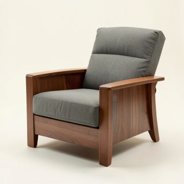 Esat Manual Recliner (synthetic illustration; no displayed measurements)