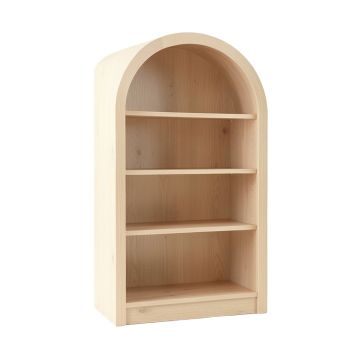 Cedar Brook Freestanding Bookcase - Beige (synthetic illustration; no displayed measurements)
