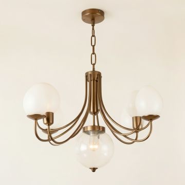 Philbrick 4 - Light Unique Globe Chandelier (synthetic illustration; no displayed measurements)
