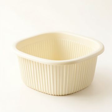 Meadow Bridge Empty Storage Basket - Ivory (synthetic illustration; no displayed measurements)