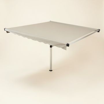 10 Ft. W X 8 Ft. D Fabric Retractable Standard Patio Awning (synthetic illustration; no displayed measurements)
