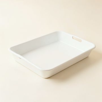 Briar Dale Serving Tray - White (synthetic illustration; no displayed measurements)