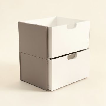 Modular Storage 21.38 '' W Stackable Unit (synthetic illustration; no displayed measurements)