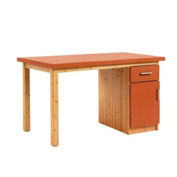 Field Bluff Empty Workshop Workbench - Terracotta