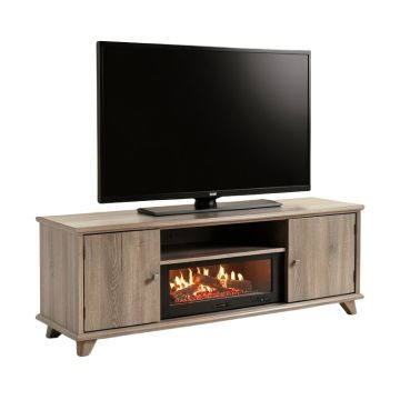 Lorraine Tv Stand For Tvs Up To 55 '' With Electric Fireplace Included