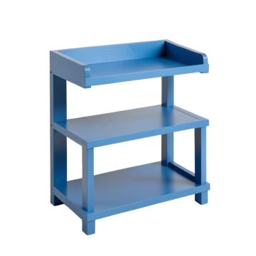 Cedar Bend Empty Countertop Canister Rack - Blue
