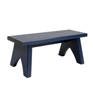 Sage Brook Indoor Bench - Navy (synthetic illustration; no displayed measurements)