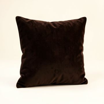Square Velvet Throw Pillow (synthetic illustration; no displayed measurements)
