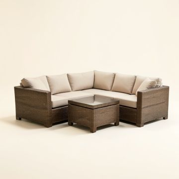 Dextrra 4 Of Pieces In Set Sofa Seating Group With Cushions (synthetic illustration; no displayed measurements)