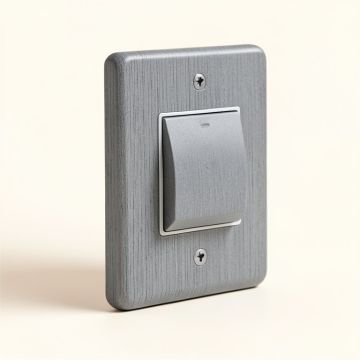 1-Gang Toggle Light Switch Wall Palte (synthetic illustration; no displayed measurements)