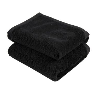 Glen Bridge Bath Towel - Black