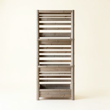 Bay Bluff Empty Vertical Garden Frame - Gray (synthetic illustration; no displayed measurements)