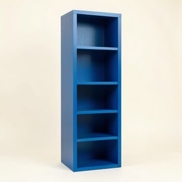 Heath Dell Narrow Cubby Tower - Blue (synthetic illustration; no displayed measurements)