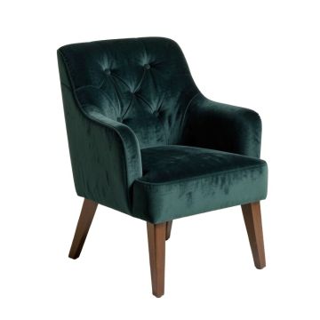 Danise Tufted Velvet Upholstered Parsons Chair