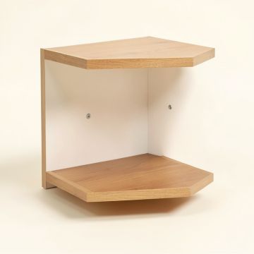 Aistrom 1 Piece Hexagon Wall Shelf (synthetic illustration; no displayed measurements)