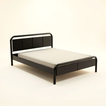Steel Bed Frame (synthetic illustration; no displayed measurements)