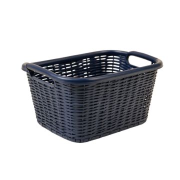 Briar Canyon Empty Storage Basket - Navy