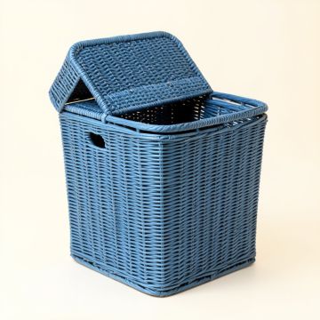 Summit Crest Laundry Hamper - Blue (synthetic illustration; no displayed measurements)