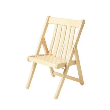 Lake Crest Folding Outdoor Chair - Ivory