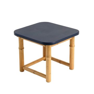 Juniper Branch Compact Balcony Table - Navy