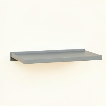 Alder Bluff Wall-Mounted Shelf - Gray (synthetic illustration; no displayed measurements)