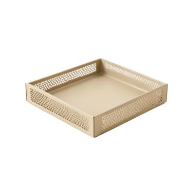 Spruce Edge Empty Under-Desk Cable Tray - Beige