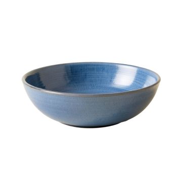 Slate Arc Dining Bowl - Blue