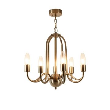 Kristofer 5 - Light Lantern Drum Chandelier