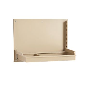 Elm Brook Empty Wall-Mounted Tool Organizer Panel - Beige (synthetic illustration; no displayed measurements)
