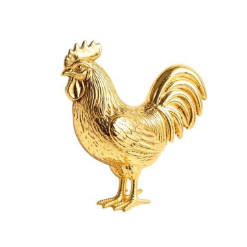 Shinning Rooster Charm Wall Décor
