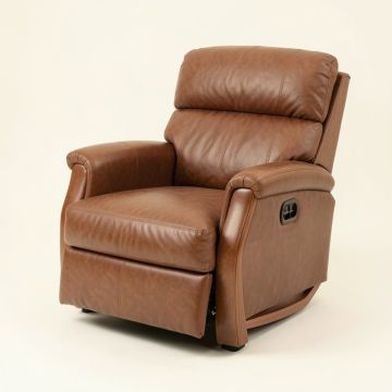 Gange 35.5 '' Wide Faux Leather Power Lift Assist Standard Recliner With Massager (synthetic illustration; no displayed measurements)