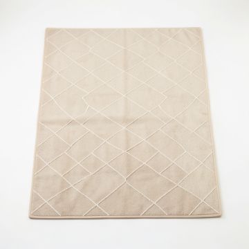 Stone Bluff Rectangular Area Rug - Beige (synthetic illustration; no displayed measurements)