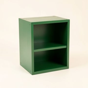 Bay Branch Low Toy Storage Unit - Green (synthetic illustration; no displayed measurements)