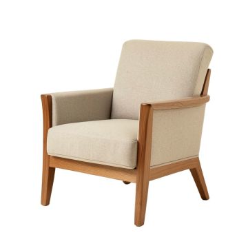 Angus 25 '' Wide Polyester Wingback Chair