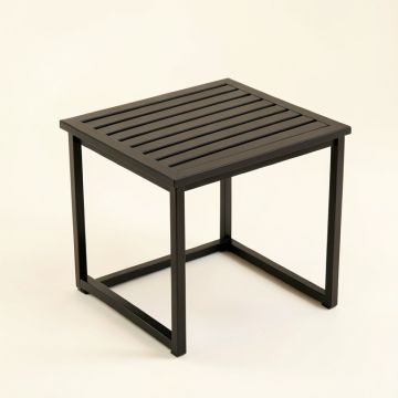 Ridge Brook Compact Balcony Table - Black (synthetic illustration; no displayed measurements)