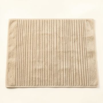Oak Bluff Bath Mat - Beige (synthetic illustration; no displayed measurements)