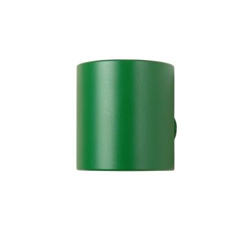Laurel Brook Wall Sconce Mounted On A Plain Wall - Green