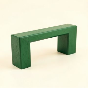 Dawn Crossing Cabinet Handle Without Packaging - Green (synthetic illustration; no displayed measurements)