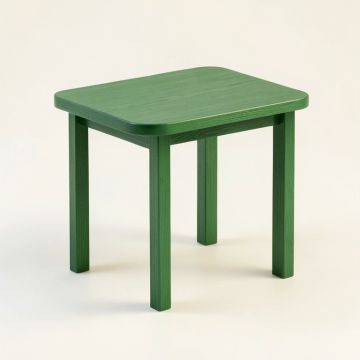 Alder Dell Compact Balcony Table - Green (synthetic illustration; no displayed measurements)