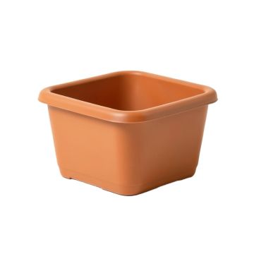 Ash Bend Empty Raised Planter - Terracotta