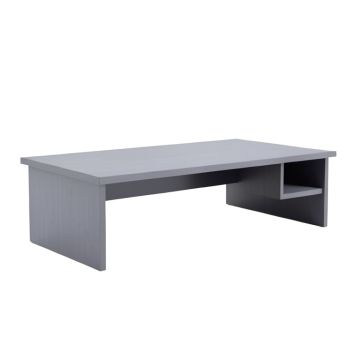 Wren Bend Desktop Monitor Riser - Gray