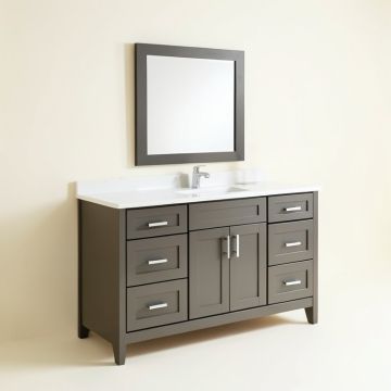 Hartell 60 '' Double Bathroom Vanity Set (synthetic illustration; no displayed measurements)