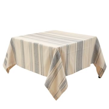 Cannady Striped 100 % Cotton Tablecloth