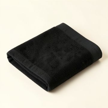 Juniper Bluff Bath Towel - Black (synthetic illustration; no displayed measurements)