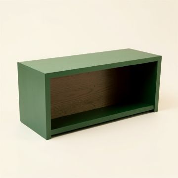 Spruce Dale Shoe Storage Bench - Green (synthetic illustration; no displayed measurements)