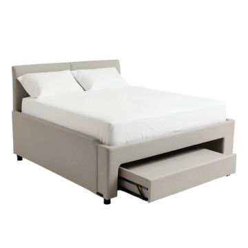 Ashpreet Twin Standard Bed With Trundle