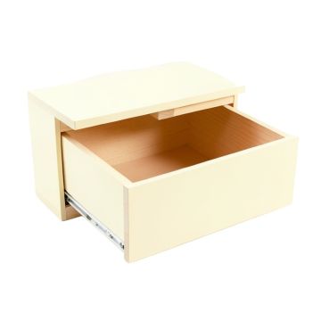 Slate Bridge Under-Desk Drawer Unit - Ivory
